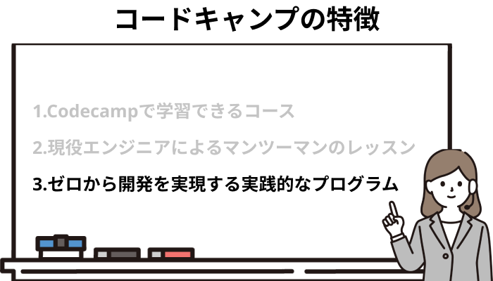 Codecamp（コードキャンプ）の利用で知っておくべき3つの特徴