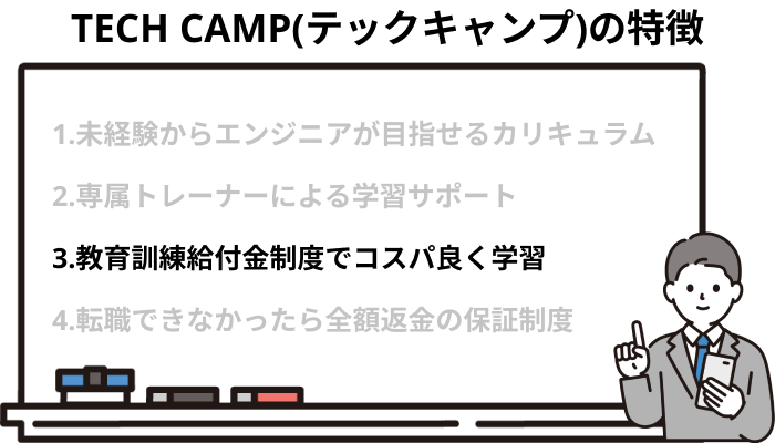 教育訓練給付金制度でコスパ良く学習